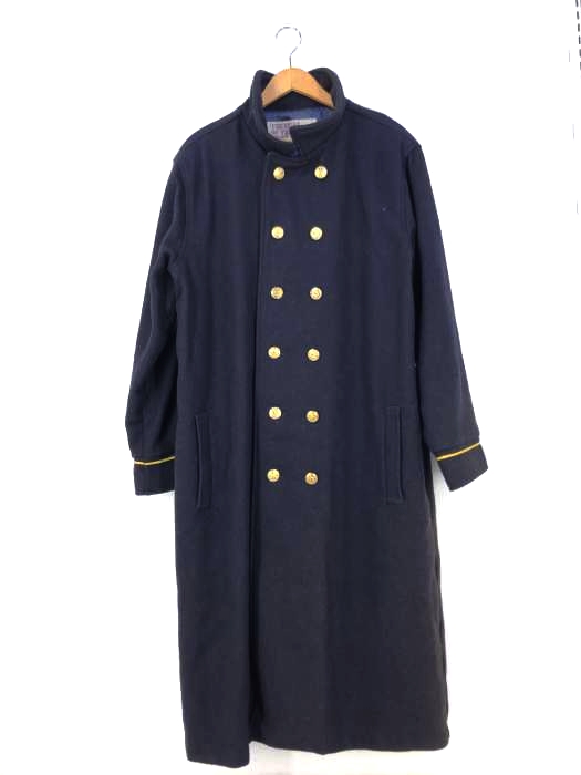 ユーズドフルギ USED古着 {{THE WEAR OF THE WEST}} アメリカ製 ウールメルトンロングPコート メンズ  M