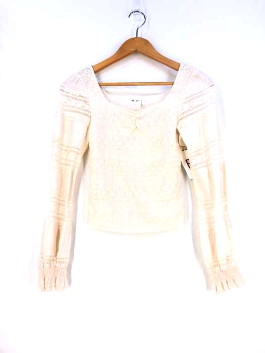 デイシー Deicy レースデザインオフショルダートップス レディース  FREE SIZE