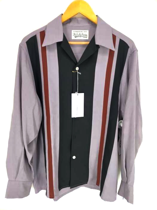 ワコマリア WACKO MARIA 22AW THREE-TONE 50'S SHIRT ( TYPE-2 ) メンズ JPN：S