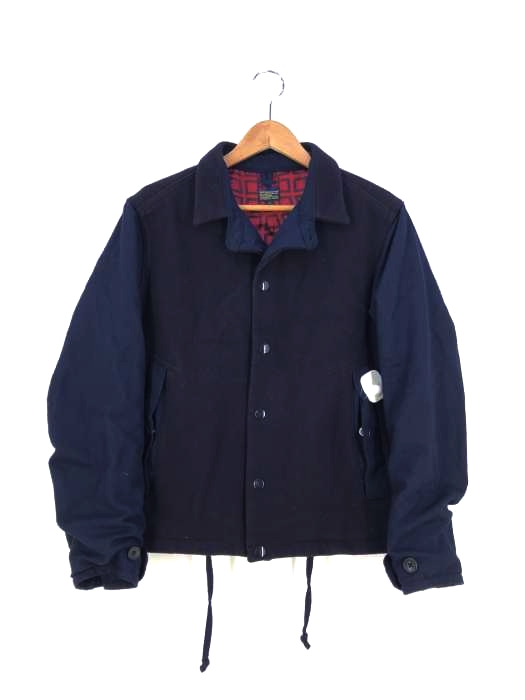 ブルーナボイン BRUNABOINNE Jumper 袖切替メルトンスタジャン メンズ  1