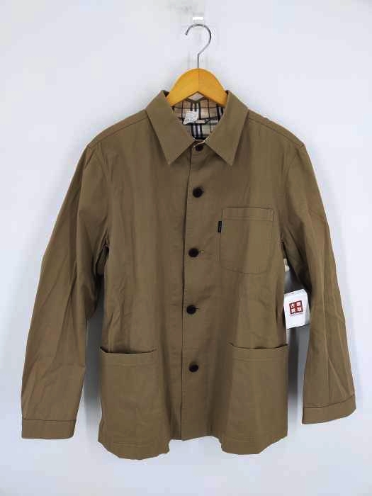 バーバリーブラックレーベル BURBERRY BLACK LABEL ノバチェック ステンカラージャケット メンズ import：M