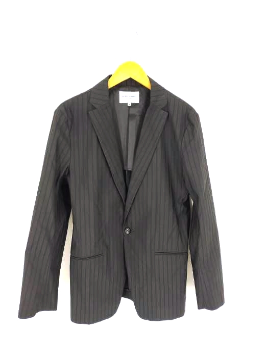ユナイテッドアローズブルーレーベル UNITED ARROWS BLUE LABEL ストライプ TR ツイル 2B ジャケット メンズ JPN：M