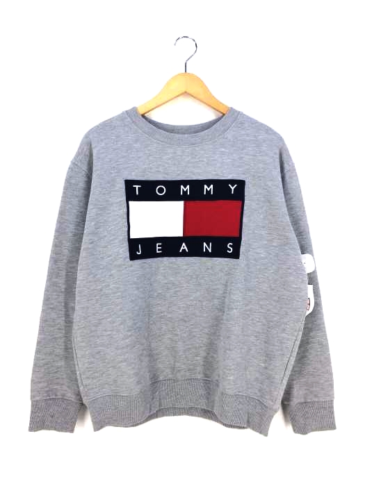 トミージーンズ tommy jeans クルーネックスウェット SWEATSHIRT メンズ import：M