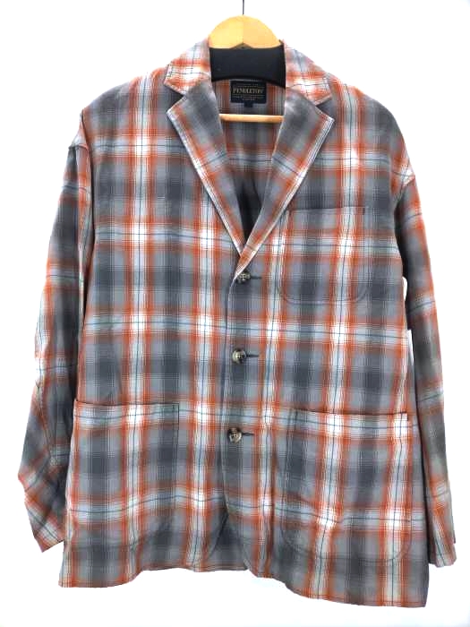 ペンドルトン PENDLETON チェック 3B テーラードジャケット 現行 メンズ import：M
