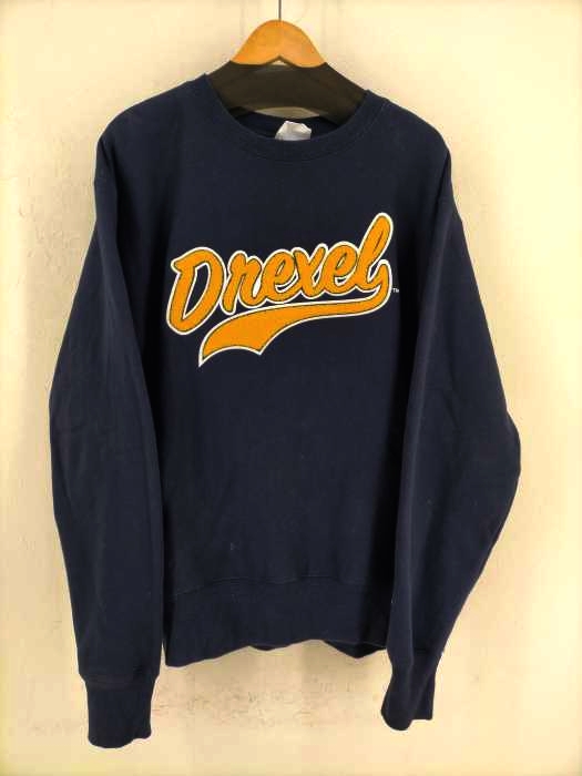 チャンピオン Champion REVERSE WEAVE 青タグ復刻 フロントロゴスウェット メンズ JPN：L