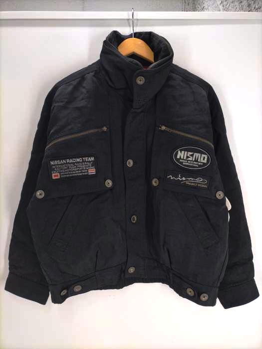 ユーズドフルギ USED古着 {{NISMO}} 90S 旧ロゴ レーシングチーム ジャケット ボックスシルエット 裏地キルティング メンズ import：L