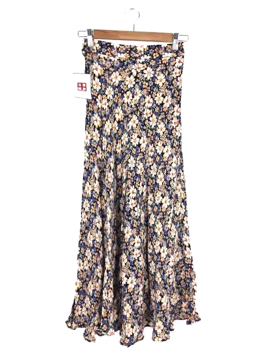 ZARA(ザラ) FLORAL PRINT SKIRT レディース JPN：XS