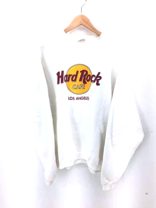 Hard Rock Cafe(ハードロックカフェ) LOS ANGELES ロゴプリントスウェット メンズ import：XL