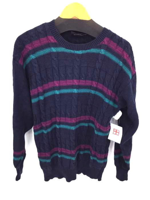 USED古着(ユーズドフルギ) コットンアランニット メンズ import：M