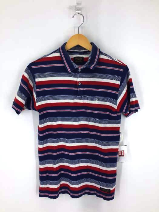 NEIGHBORHOOD(ネイバーフッド) 12 S/S SAMPLE ランダムピッチ ボーダー S/S ポロシャツ メンズ JPN:M