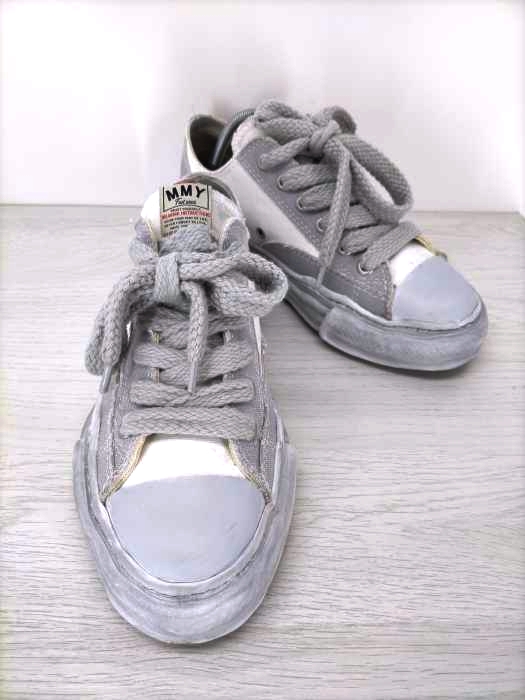 Maison MIHARA YASUHIRO(メゾンミハラヤスヒロ) PETERSON LOW オーバーダイ ローカット キャンバス スニーカー メンズ EUR:41