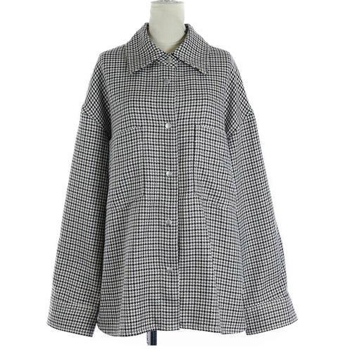 BEAUTY & YOUTH UNITED ARROWS(ビューティーアンドユースユナイテッドアローズ) シャツ ブラウス 千鳥柄 長袖 レディース  記載なし（実寸サイズF相当)
