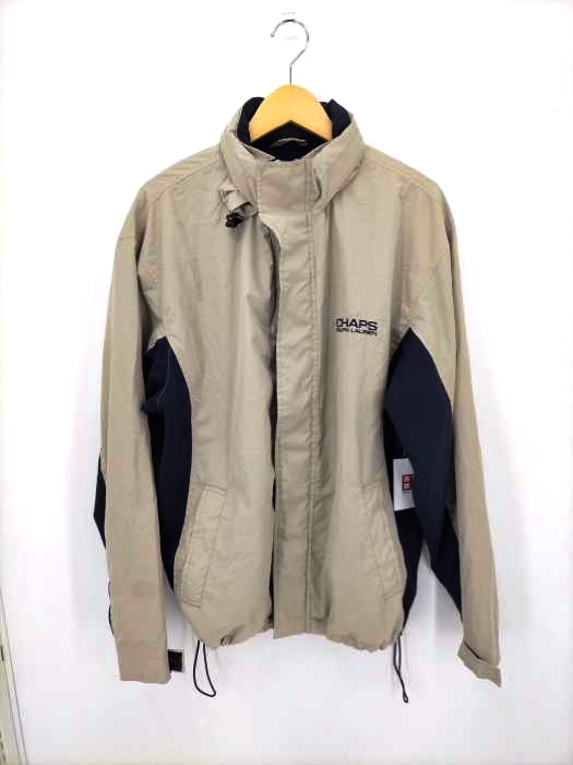 CHAPS RALPH LAUREN(チャップスラルフローレン) 90S ツートンナイロンジャケット メンズ JPN：L