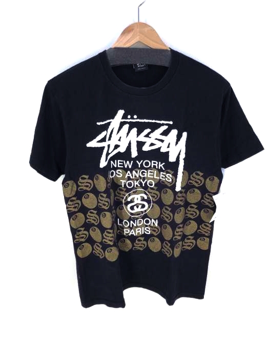 Stussy(ステューシー) ロゴプリントクルーネックカットソー メンズ  MEDIUM