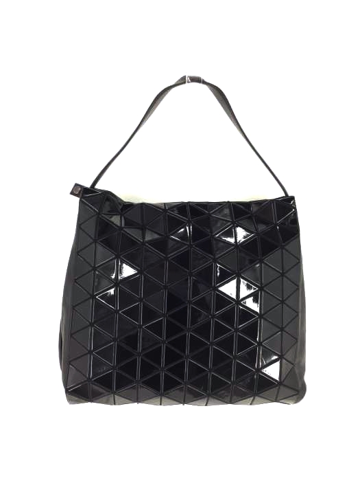 BAO BAO ISSEY MIYAKE(バオバオイッセイミヤケ) レザー切替 プリズムショルダーバッグ レディース バッグ ショルダー レディース 表記無