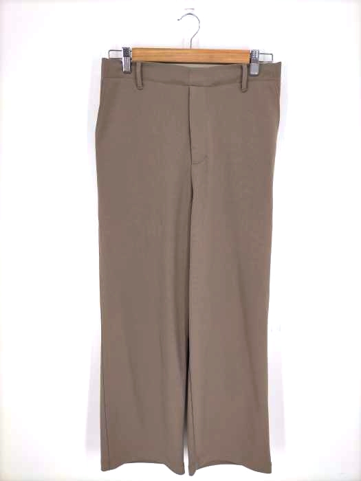 LOUNGE WEAR(ラウンジウェア) ジョーゼットストレッチワイドテーパードトラウザーズ メンズ  L