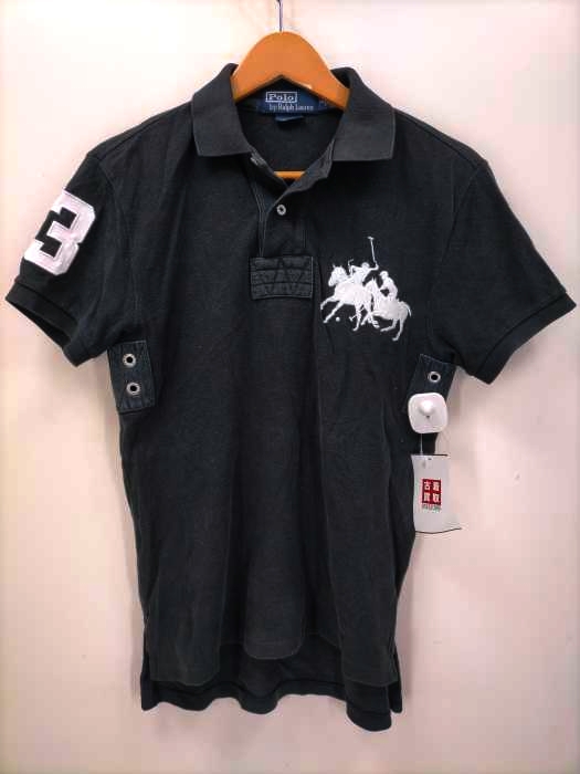 Polo by RALPH LAUREN(ポロバイラルフローレン) CUSTOM FIT 鹿の子 ポロシャツ メンズ  S