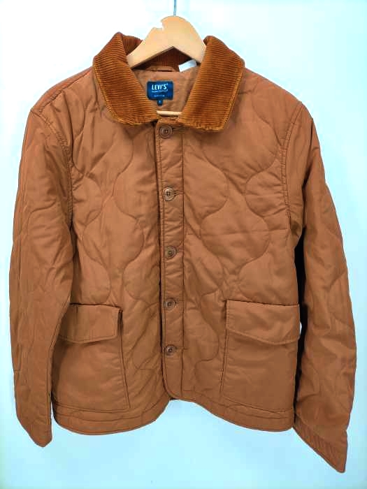 リーバイスメイドアンドクラフテッド Levis Made & Crafted QUILTED HUNTING JKT CARAMEL CAFE メンズ JPN：S