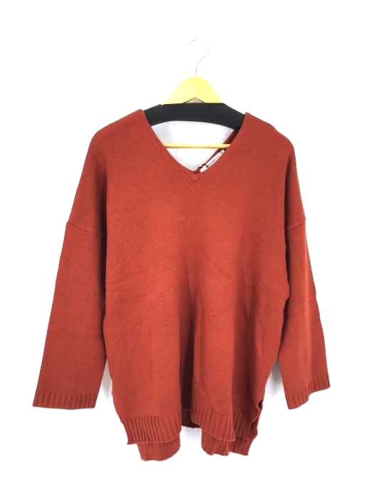 moussy(マウジー) COMFY LOOSE V KNIT レディース  FREE
