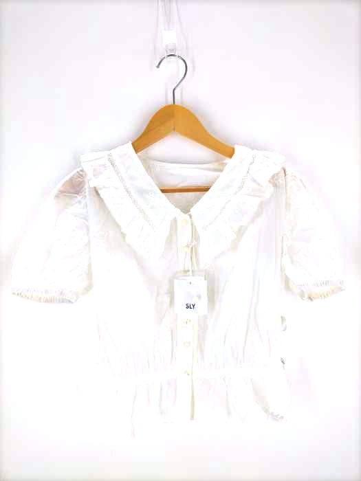 SLY(スライ) SOFT LACE TOPS レディース  1