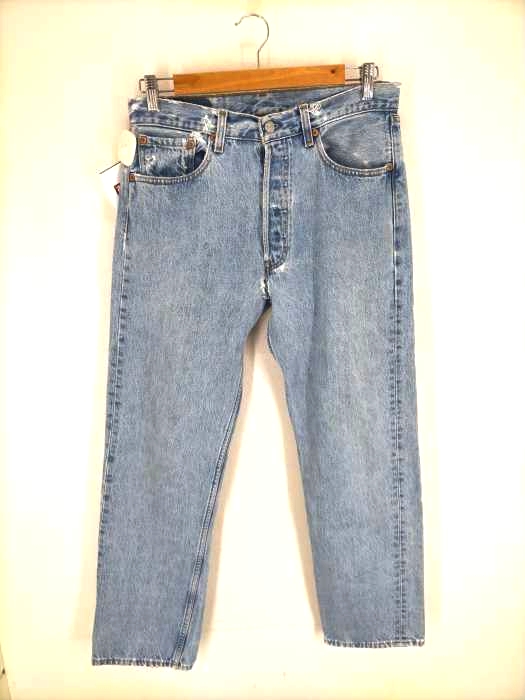 Levis(リーバイス) 96年製 USA製 501 刻印522 ボタンフライデニムパンツ メンズ  32X30