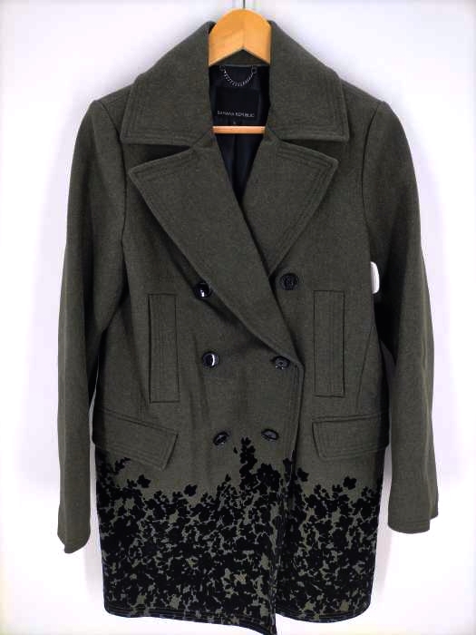 BANANA REPUBLIC(バナナリパブリック) 裾デザインダブルチェスターコート レディース JPN：S