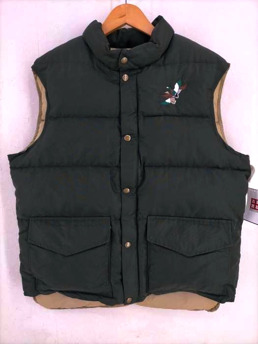 WOOLRICH(ウールリッチ) 90S USA製 ダック刺繍 ダウンベスト メンズ JPN：L