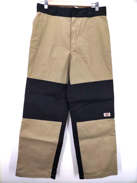 Adam et Rope(アダムエロペ) 別注 カラーブロック ダブルニー チノパンツ ルーズフィット メンズ JPN：M