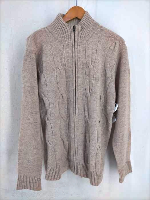 チャップスラルフローレン CHAPS RALPH LAUREN フルジップニットブルゾン メンズ  LL