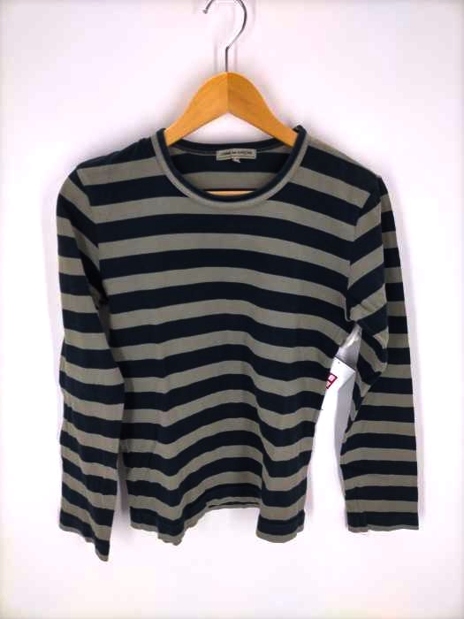 コムデギャルソン COMME des GARCONS ボーダーロングスリーブカットソー レディース JPN：M