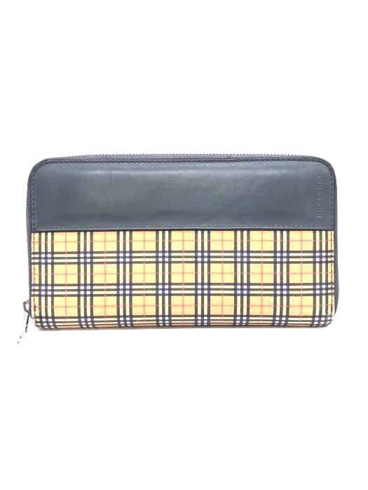 バーバリー BURBERRY ラウンドジップウォレット メンズ  無