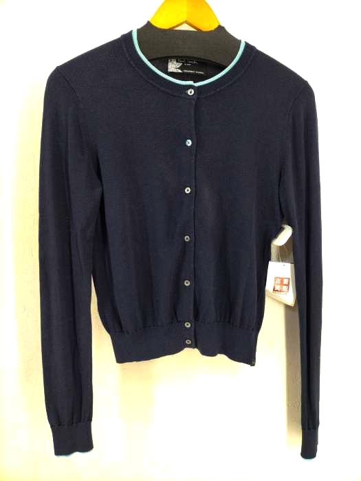 ポールスミスブラック Paul Smith BLACK リブ配色カーディガン レディース JPN：M