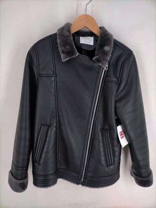 ザラ ZARA フェイクレザージャケット レディース  13-14 CM164