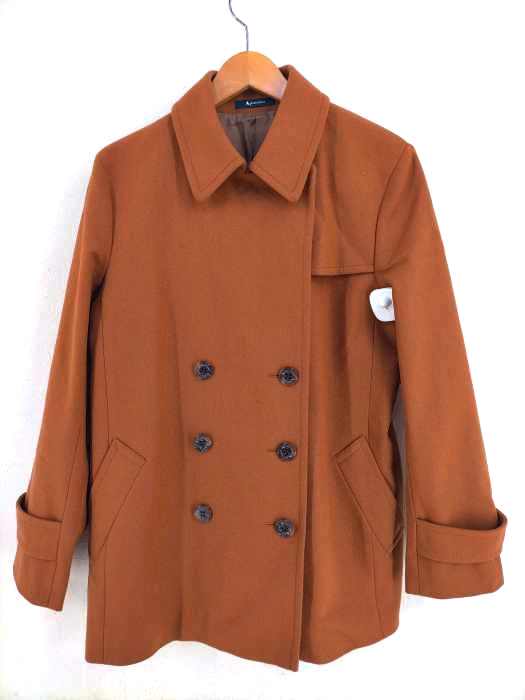 アクアスキュータム AQUASCUTUM ウールメルトンコート レディース 表記無