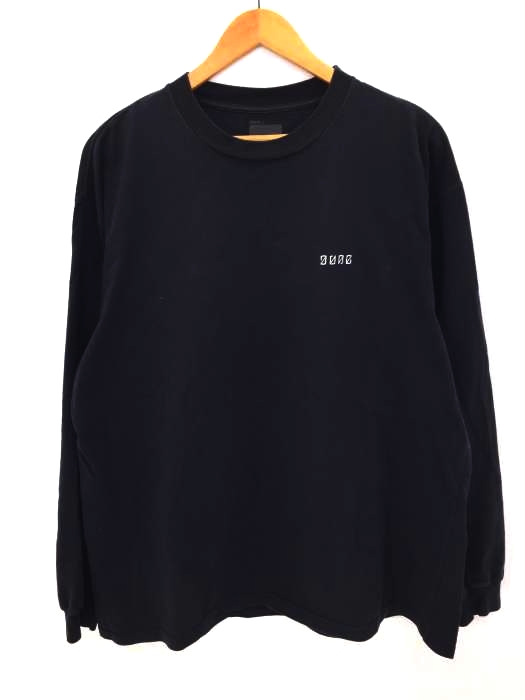USED古着(ユーズドフルギ) ØØØØ (レイ)ワンポイント刺繍ロングTシャツ メンズ JPN：L