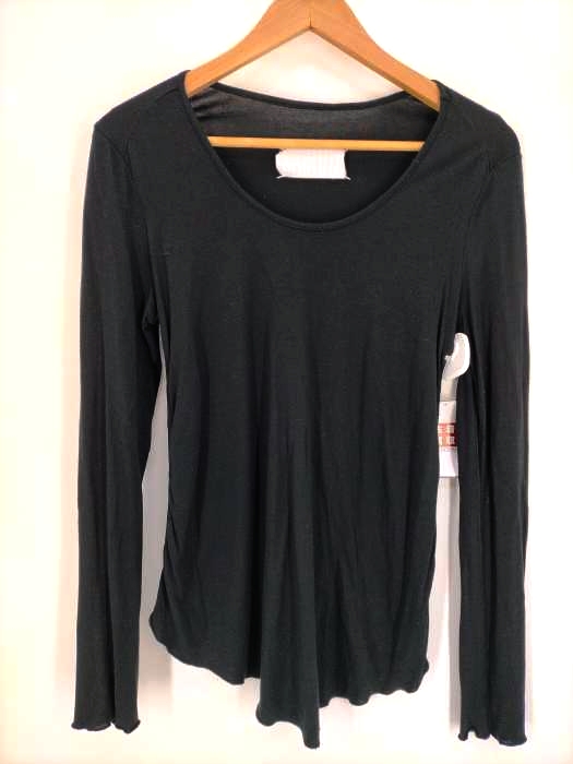 Martin Margiela(マルタンマルジェラ) 04SS 白タグ シルク混カットソー レディース  S