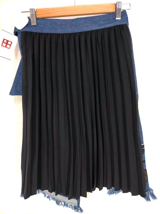 ELENDEEK(エレンディーク) WRAP BACK PLEATS SK レディース  01