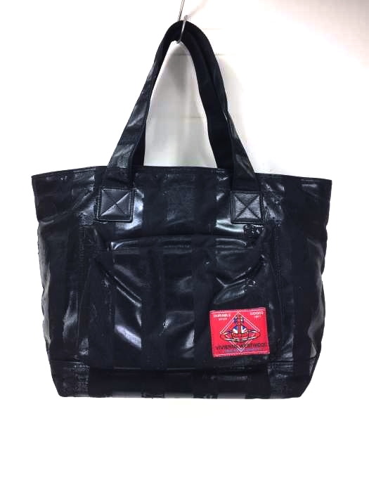 Vivienne Westwood(ヴィヴィアンウエストウッド) ストライプハンドトートバッグ  メンズ  表記無