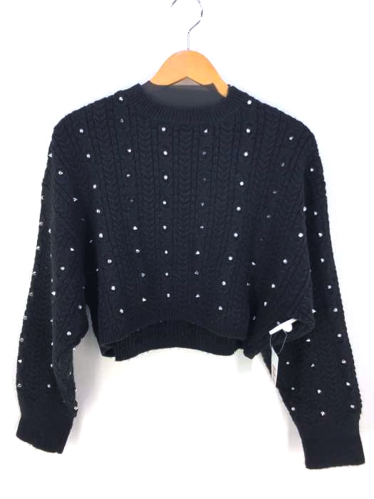 ザラ ZARA スタッズデザインセーター レディース  S