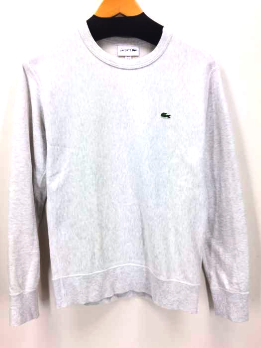LACOSTE(ラコステ) 無撚糸 プレミアム スウェットシャツ メンズ  US S