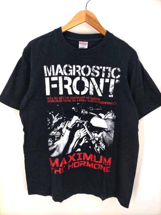 USED古着(ユーズドフルギ) MAXIMUM THE HORMONE 2015TOUR グラフィックTシャツ メンズ JPN：M