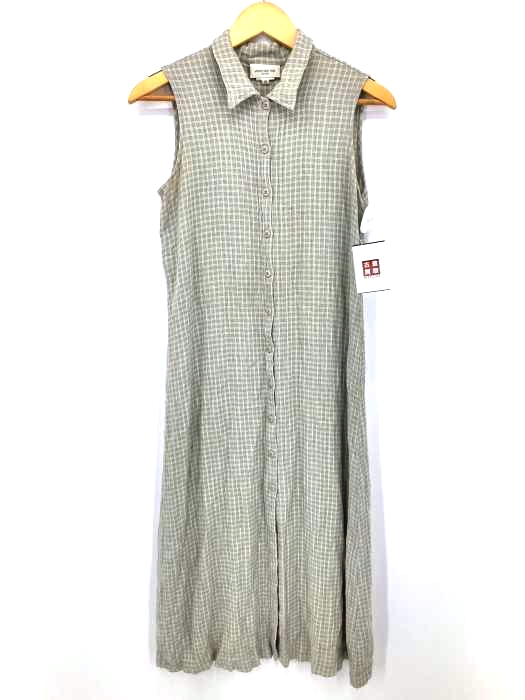 USED古着(ユーズドフルギ) jones new york USA製 ノースリーブシャツワンピース レディース 10