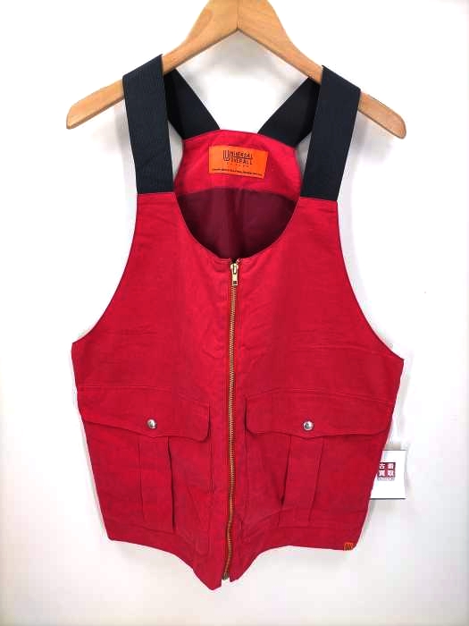 UNIVERSAL OVERALL(ユニバーサルオーバーオール) WORK VEST ジップアップ ワークベスト メンズ 表記無
