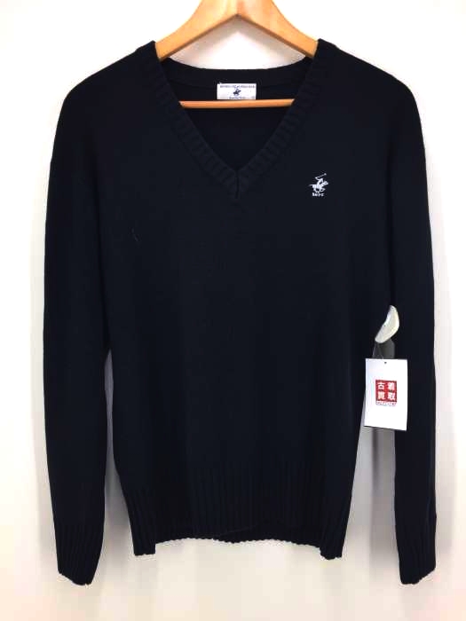 BEVERLY HILLS POLO CLUB(ビバリーヒルズポロクラブ) Vネック セーター メンズ JPN：S