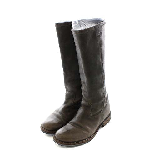 FIORENTINI BAKER(フィオレンティーニベイカー) ブーツ ロング レザー 36 22.5cm 茶色 ブラウン /NM ■EC レディース レディース  36（日本サイズ22.5cm相当）