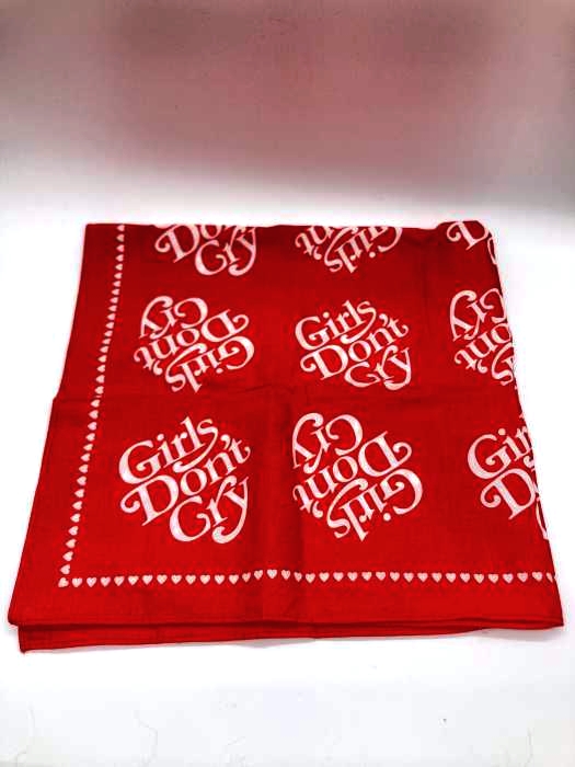 Girls Don’t Cry(ガールズドントクライ) GDC BANDANA ロゴプリントバンダナ メンズ 表記無