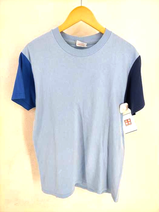 Hanes(ヘインズ) BEEFY-T 袖切替半袖Tシャツ メンズ JPN：M