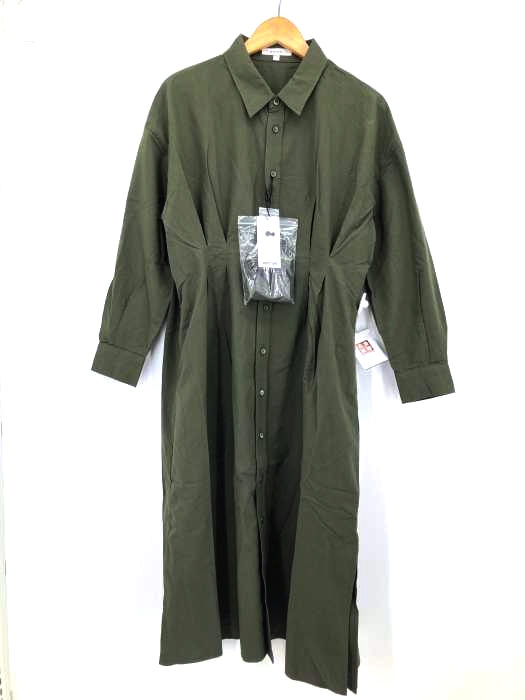 moussy(マウジー) WAIST TUCK LONG SHIRT レディース  FREE