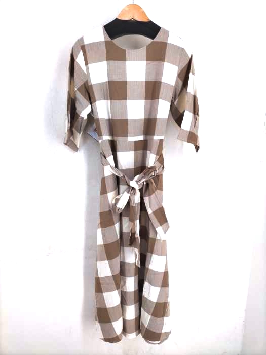 moussy(マウジー) BLOCK CHECK DRESS レディース  1