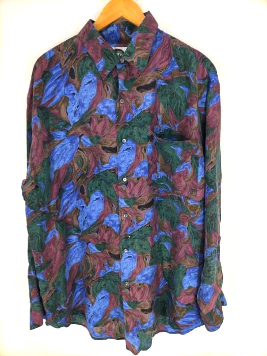 USED古着(ユーズドフルギ) {{SILKS}} シルクポケットシャツ メンズ JPN：L
